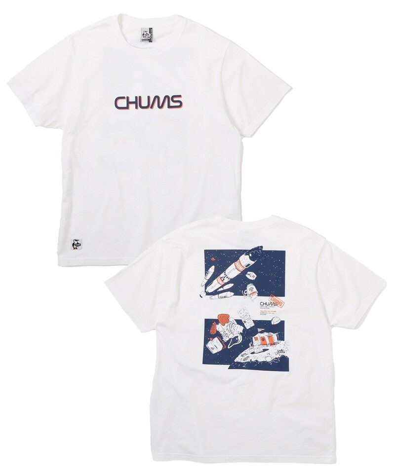 Chums - 男裝 "Chums Moon Campsite" T恤