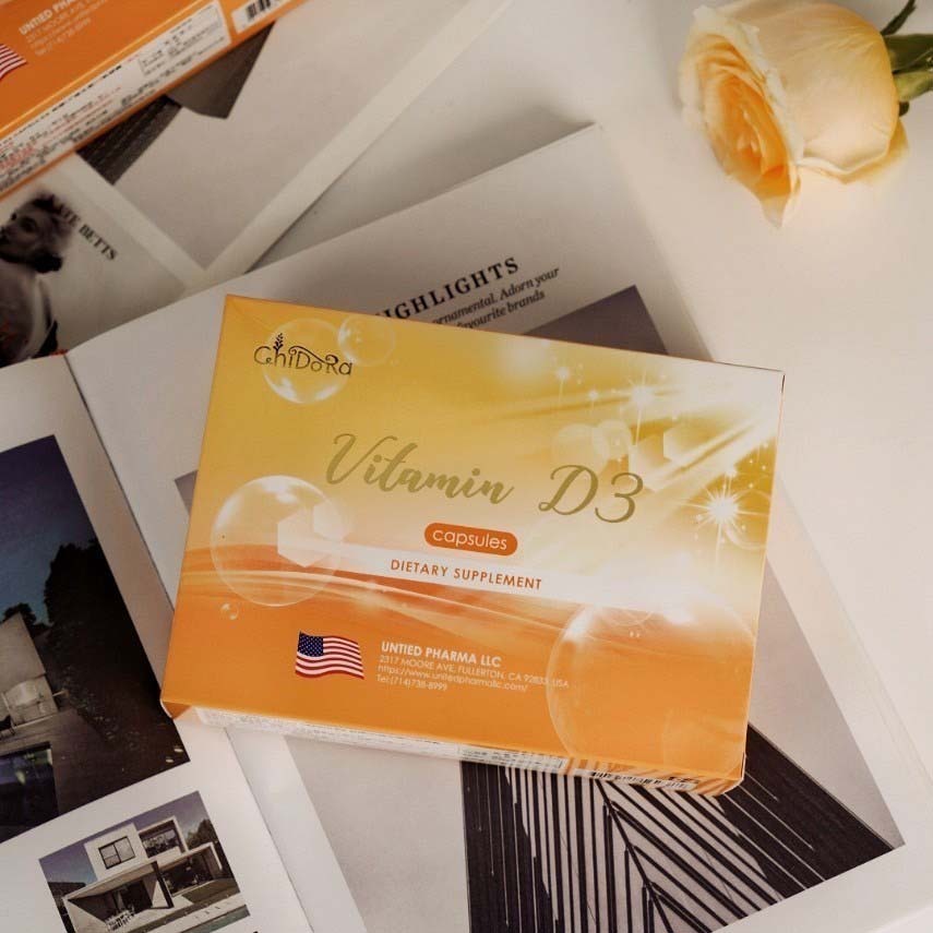 ChiDoRa 維生素D3軟膠囊(一盒120粒)