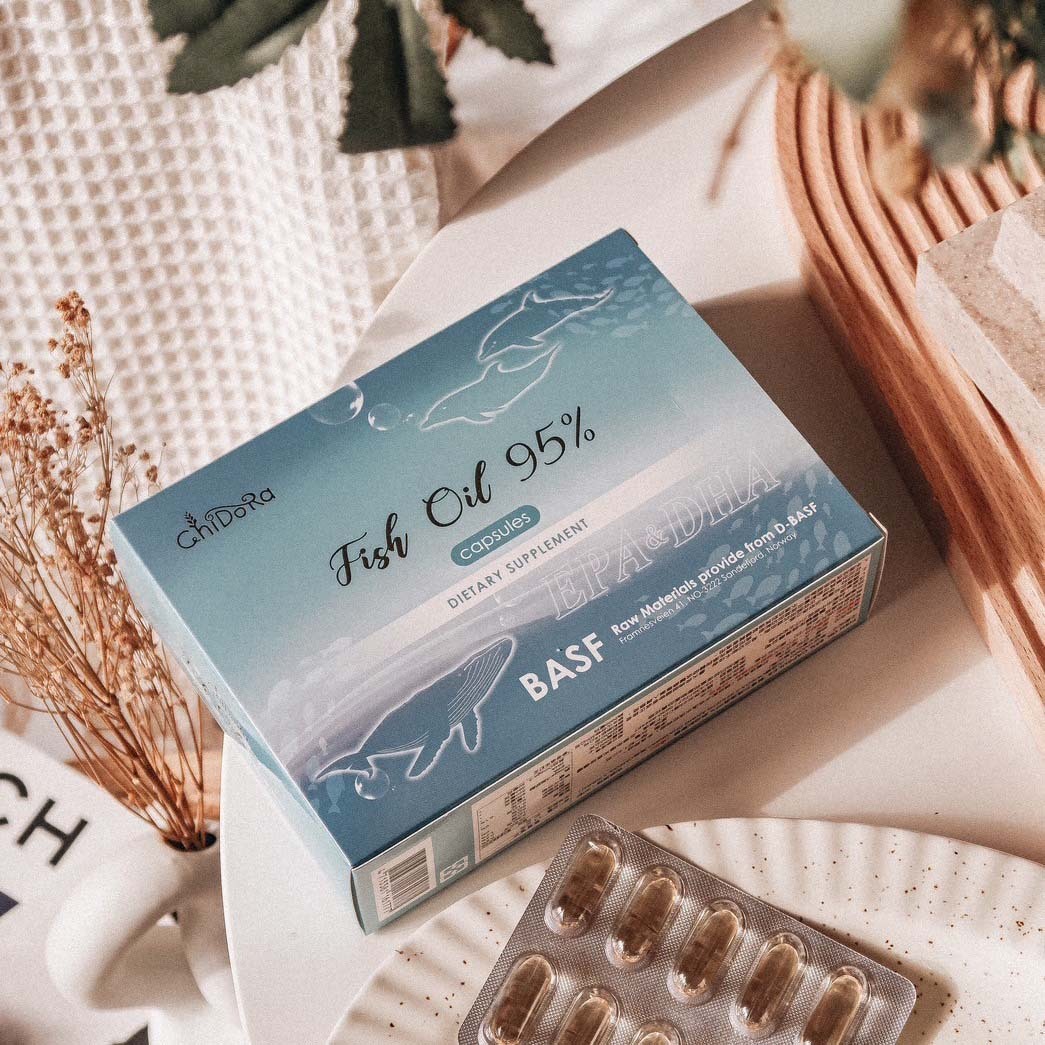 ChiDoRa 雙專利高濃度95%魚油 (一盒60粒)