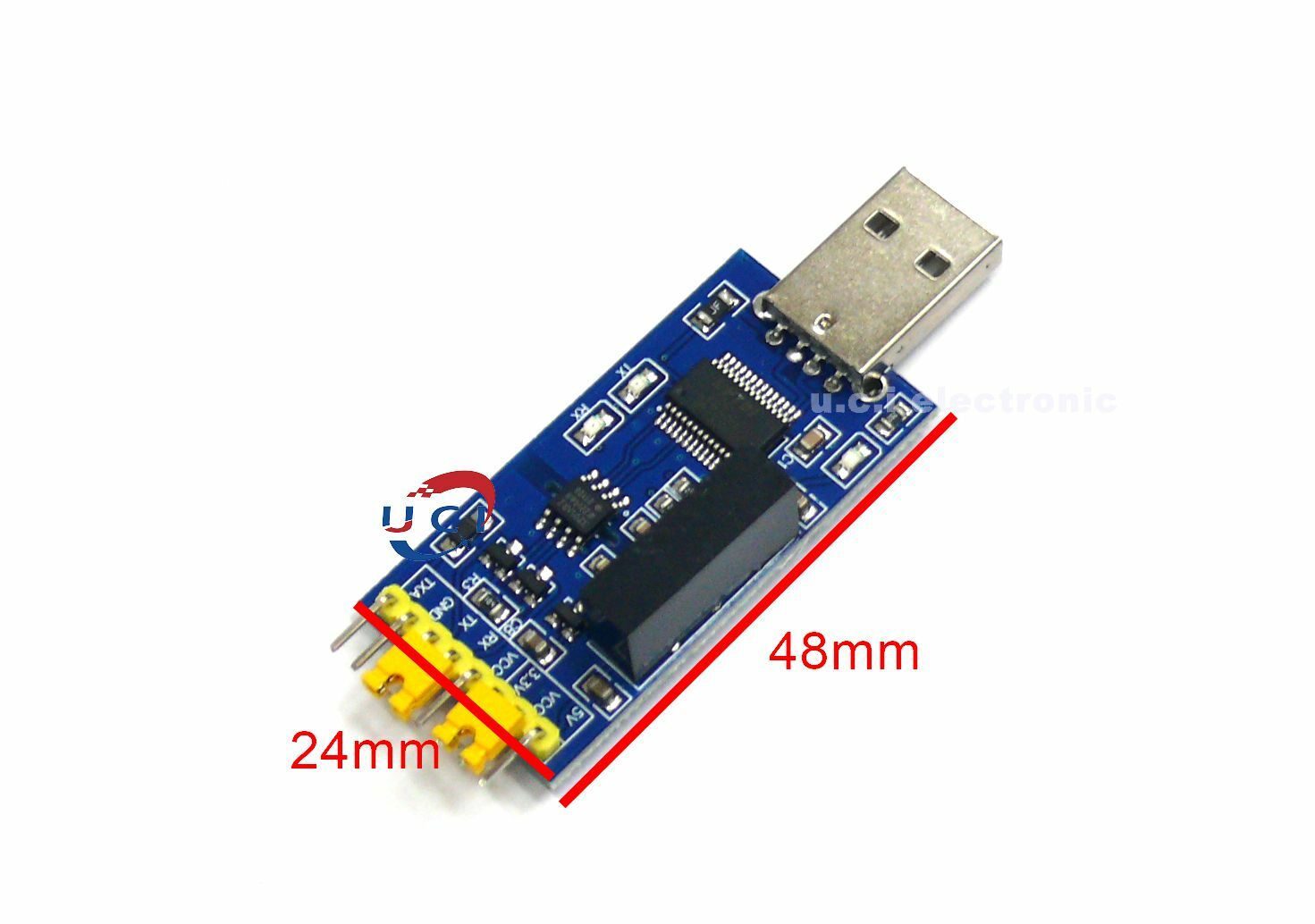 【UCI電子】(11-5) FT232隔離串口模組 USB轉TTL USB轉串口 磁隔離 FT232RL光電隔離