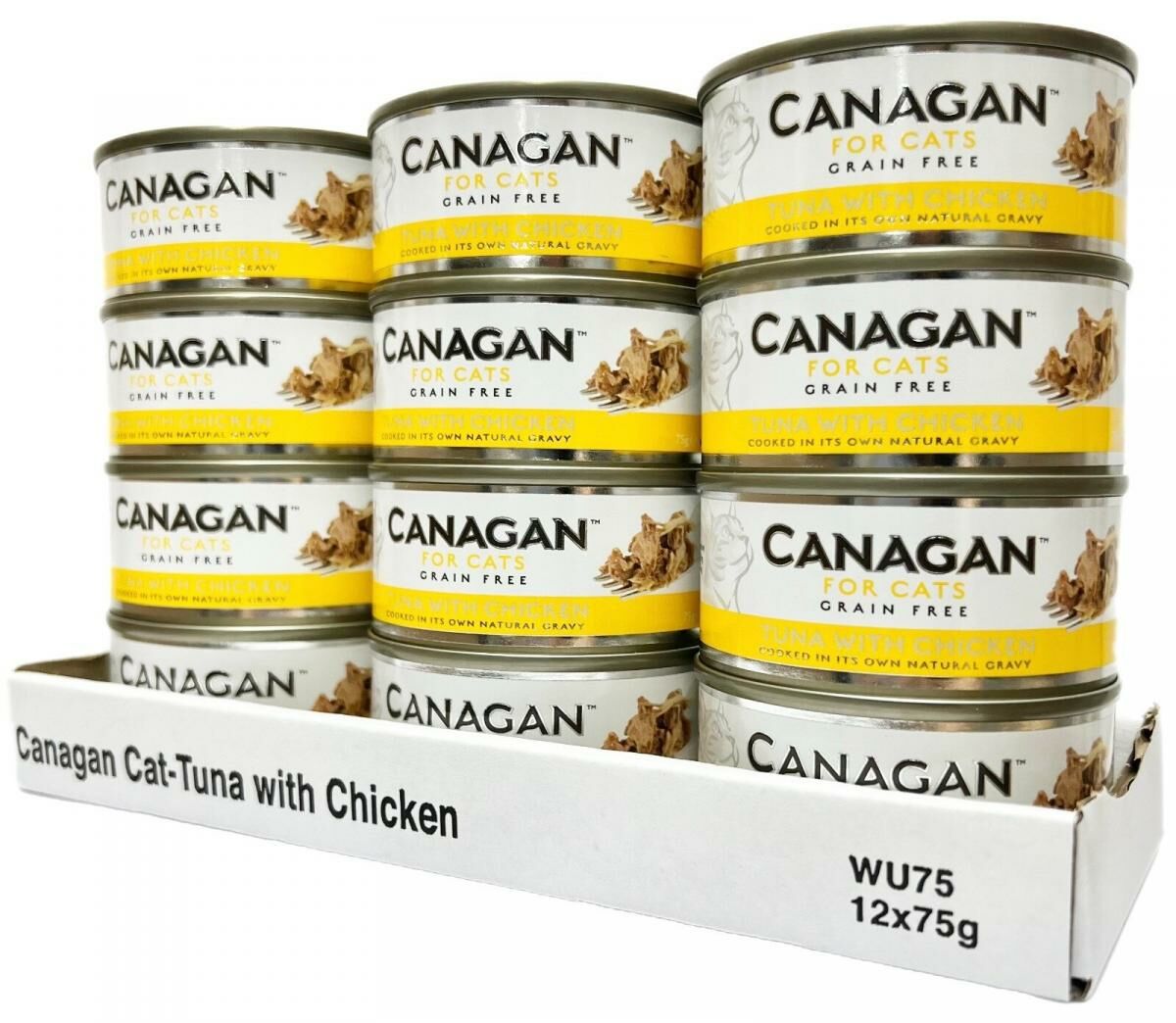 原之選 貓罐頭 - 吞拿魚伴雞肉配方 75G (Tuna With Chicken)  [原箱12罐]