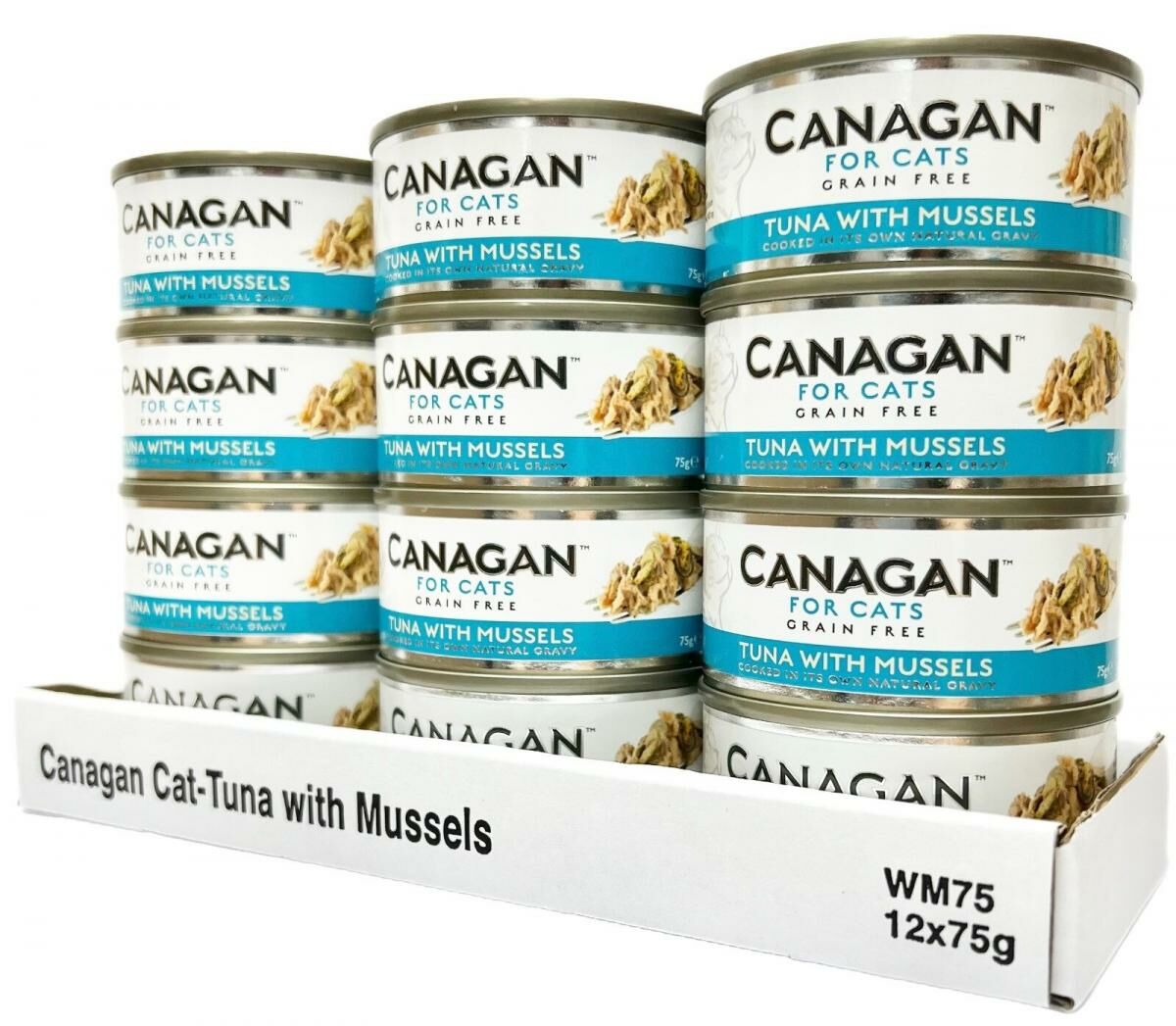 原之選 貓罐頭 - 吞拿魚伴青口配方 75G (Tuna With Mussels) [原箱12罐]