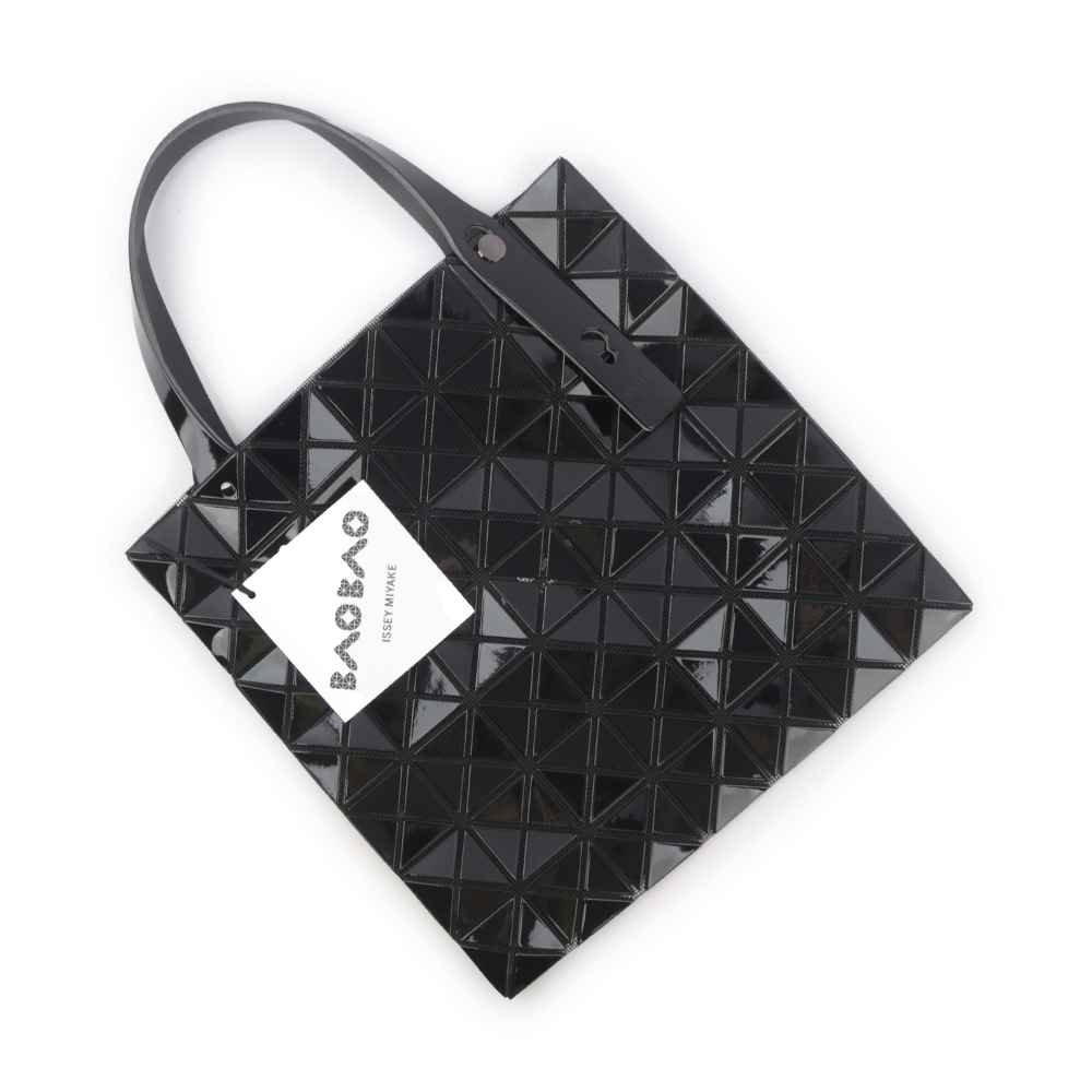 【ISSEY MIYAKE三宅一生】BAO BAO PRISM 7X7 亮面手提包(黑色) AG047 15