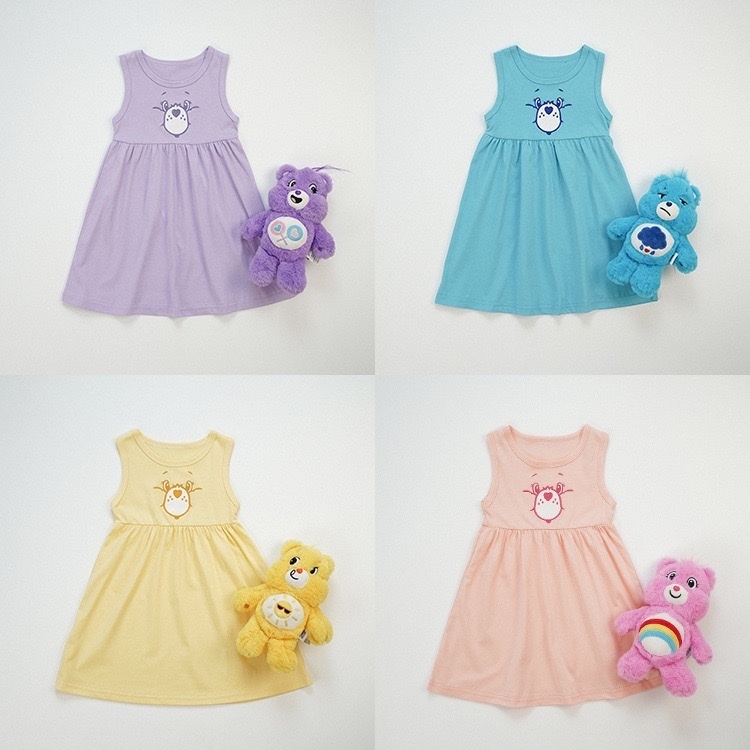 簡單舒服糖果熊洋裝