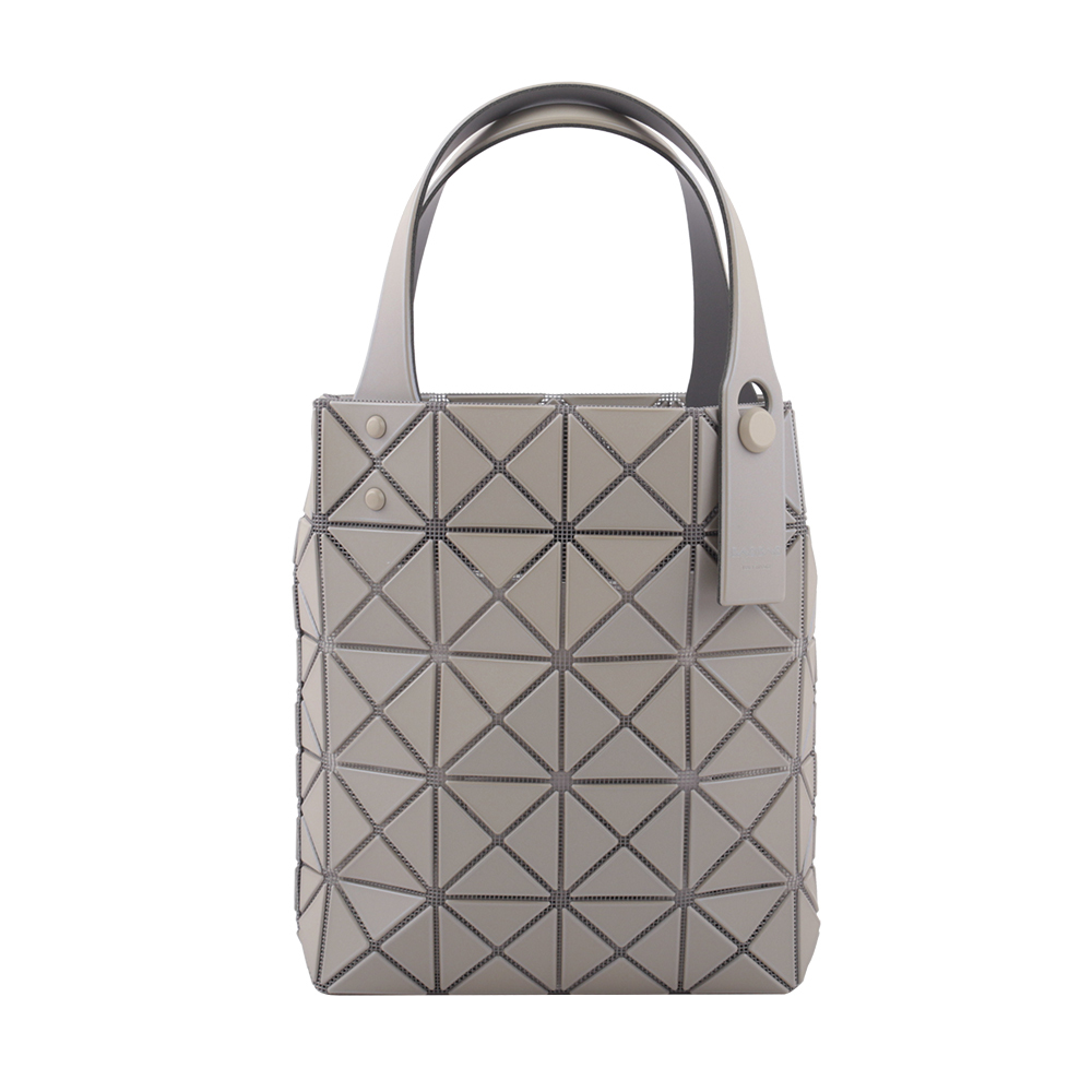【ISSEY MIYAKE三宅一生】BAO BAO Prism Plus 5X4 霧面迷你手提包(米灰色) AG521 03