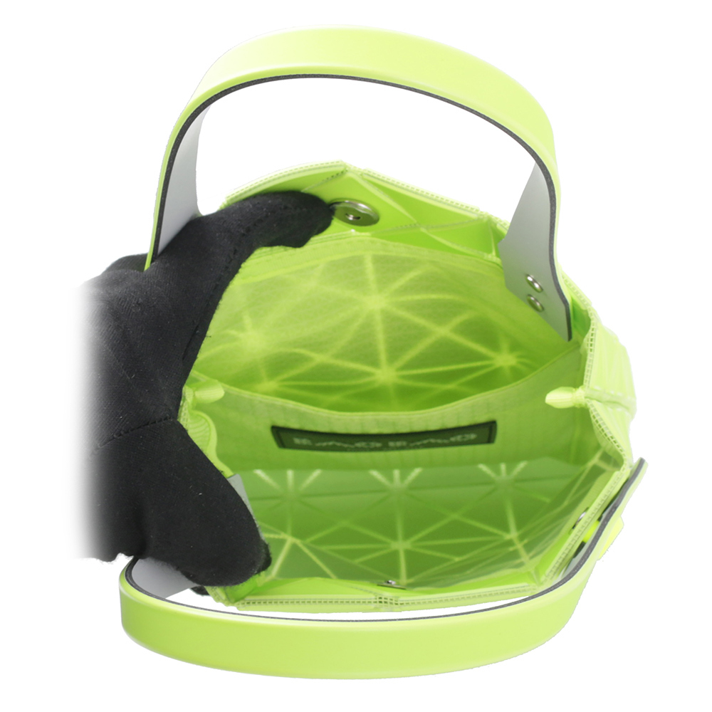 【ISSEY MIYAKE三宅一生】BAO BAO Prism Plus 5X4 霧面迷你手提包(黃綠色) AG521 55