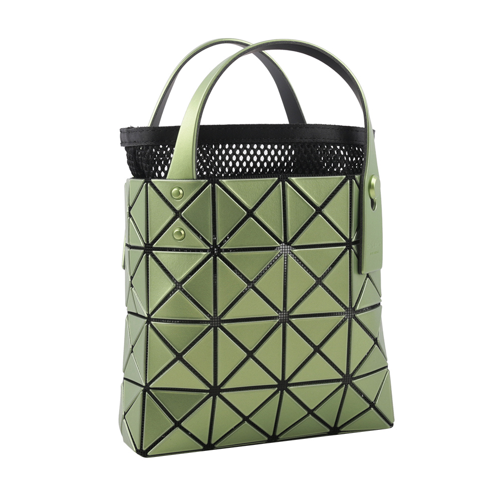 【ISSEY MIYAKE三宅一生】BAO BAO LUCENT BOXY 4X4 迷你金屬色手提包