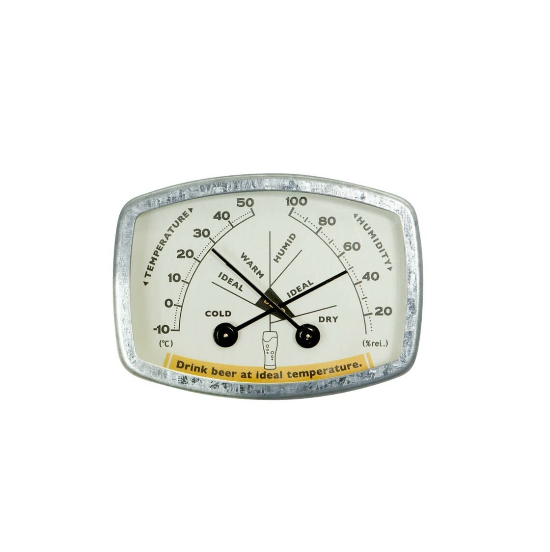 溫溼度計∣美式復古系列 BEER型∣日本 DULTON