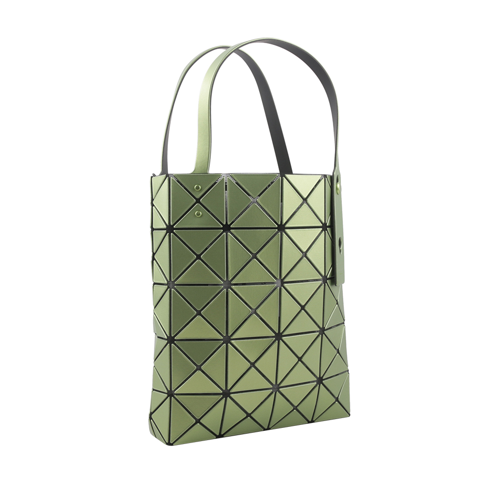 【ISSEY MIYAKE三宅一生】BAO BAO LUCENT BOXY 5X4 金屬色手提包