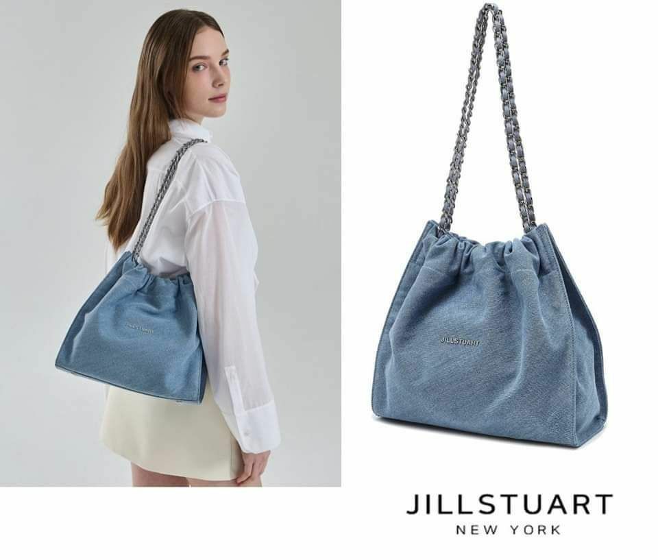 🇯🇵Jill Stuart牛仔布Coco Chain袋👜