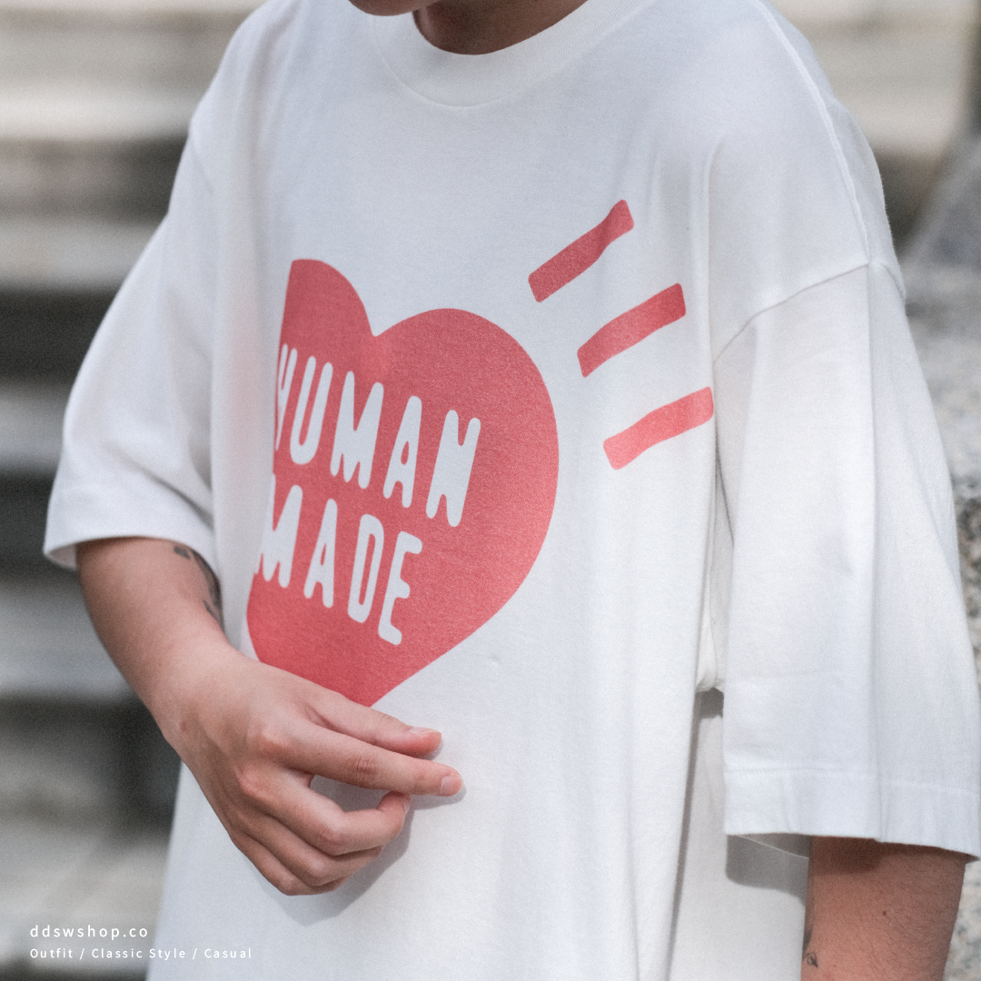 "現貨" Human Made 五二零紀念戀人短踢 白粉