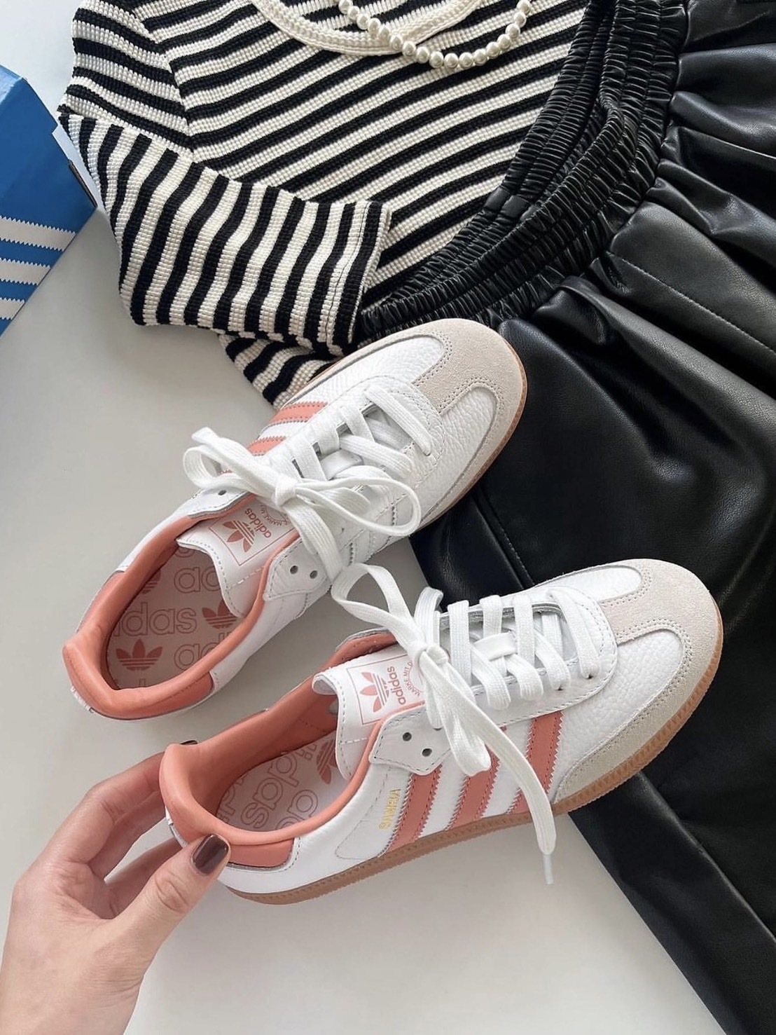 <出清最終彈🔥>  NG-27cm-Adidas Samba  OG 珊瑚玫瑰