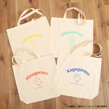預訂🌟排球少年 x babydoll 吉祥物 totebag 帆布袋 (日本2024年6月尾發售)