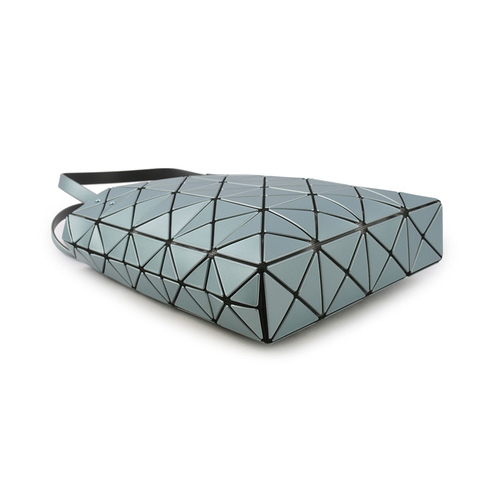 【ISSEY MIYAKE三宅一生】BAO BAO LUCENT BOXY 5X4 金屬色手提包(淺藍色) AG652 71