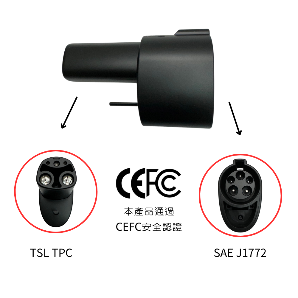 J1772 電動車便攜充電槍 附件