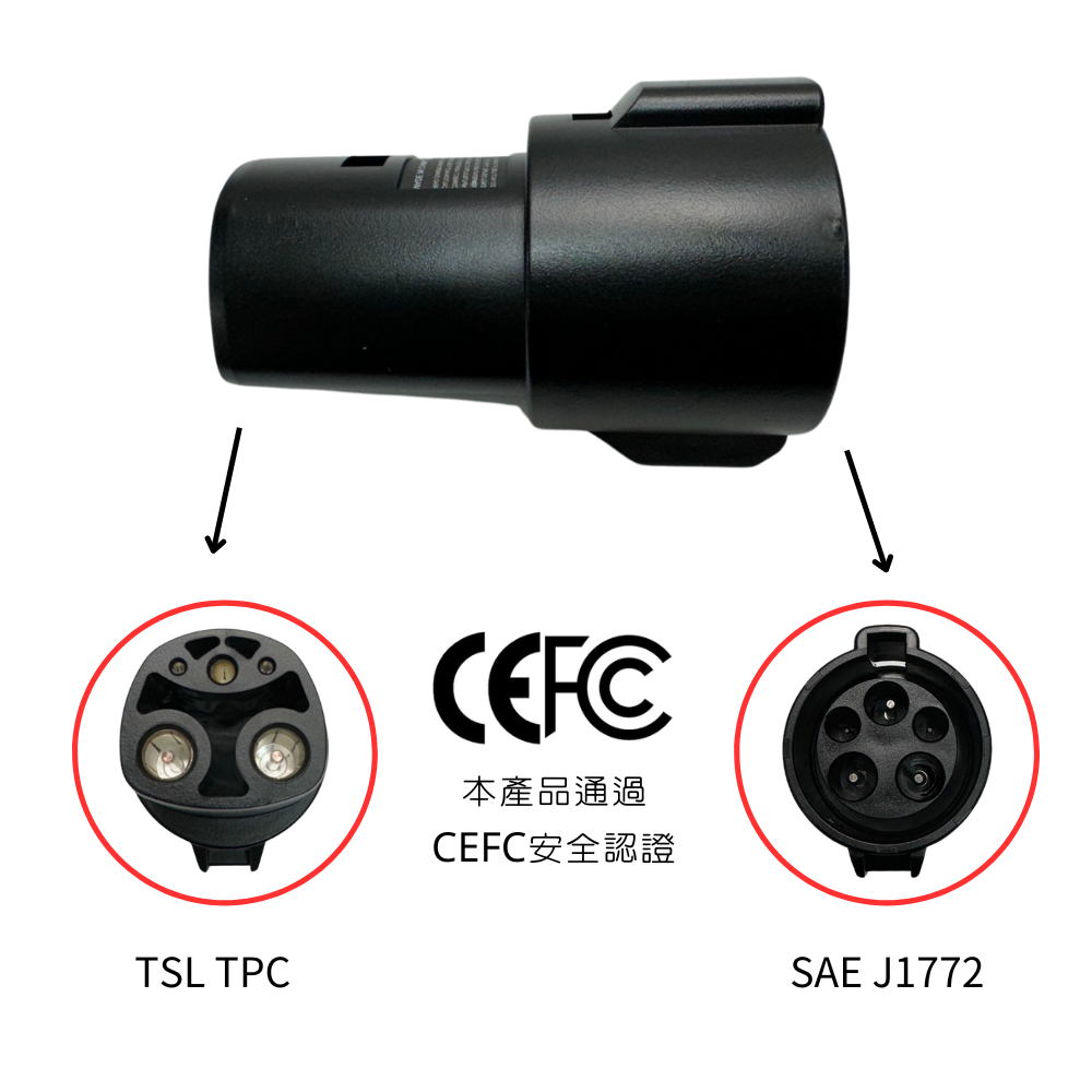 J1772 電動車便攜充電槍 附件