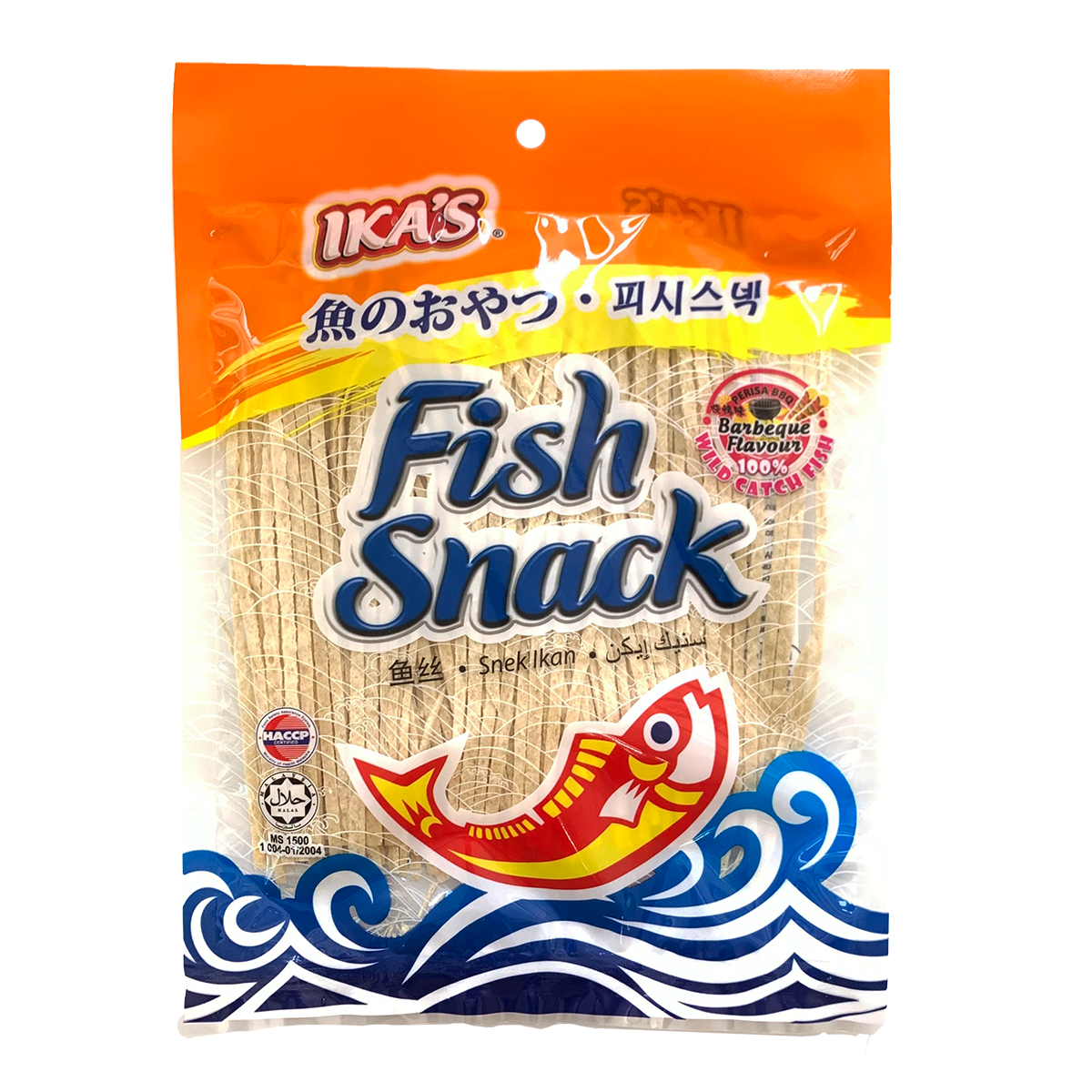 IKA’S -【1包裝】【燒烤味】香魚絲 (50g)