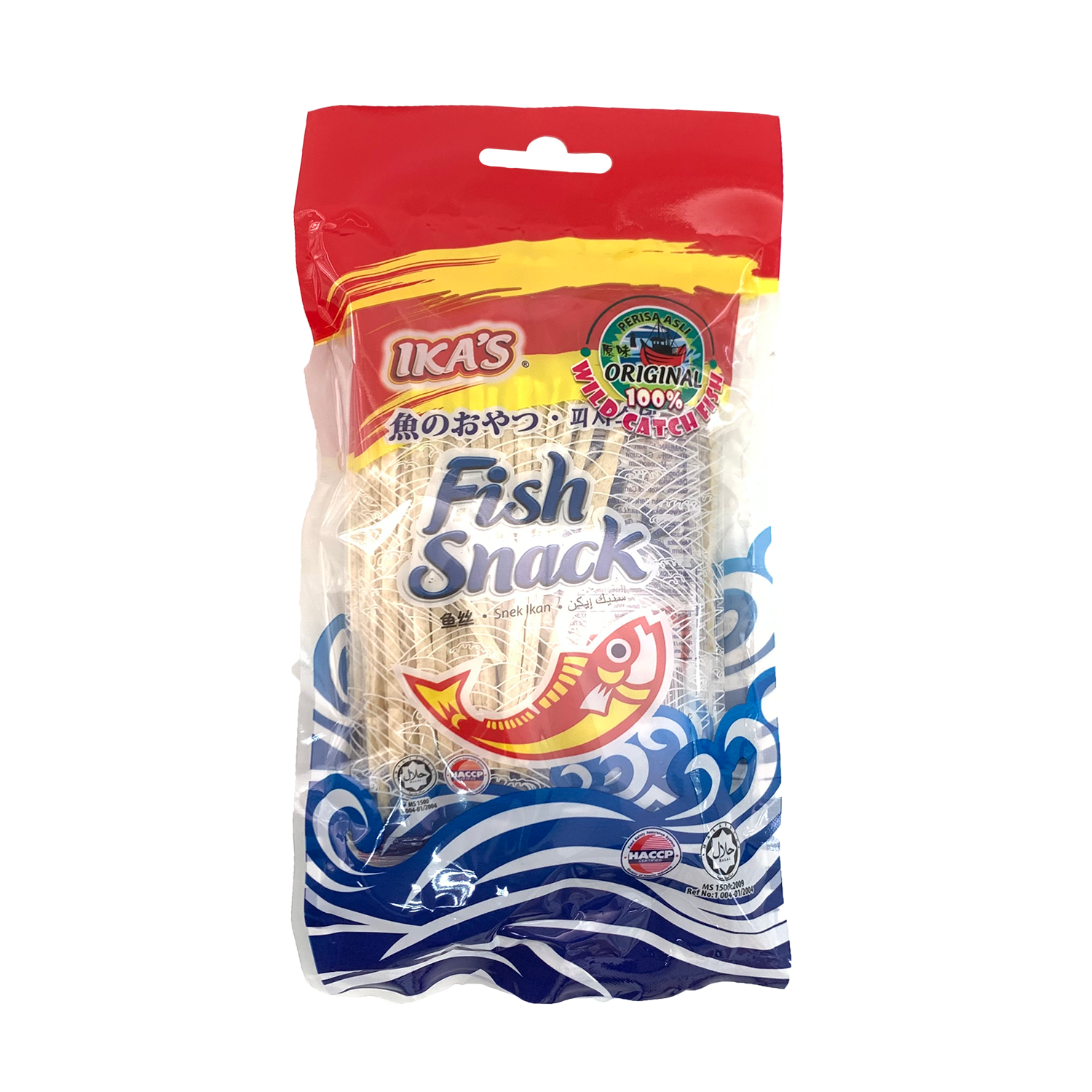 IKA’S -【1包裝】原味香魚絲 (每包內有6小包，每小包5g)