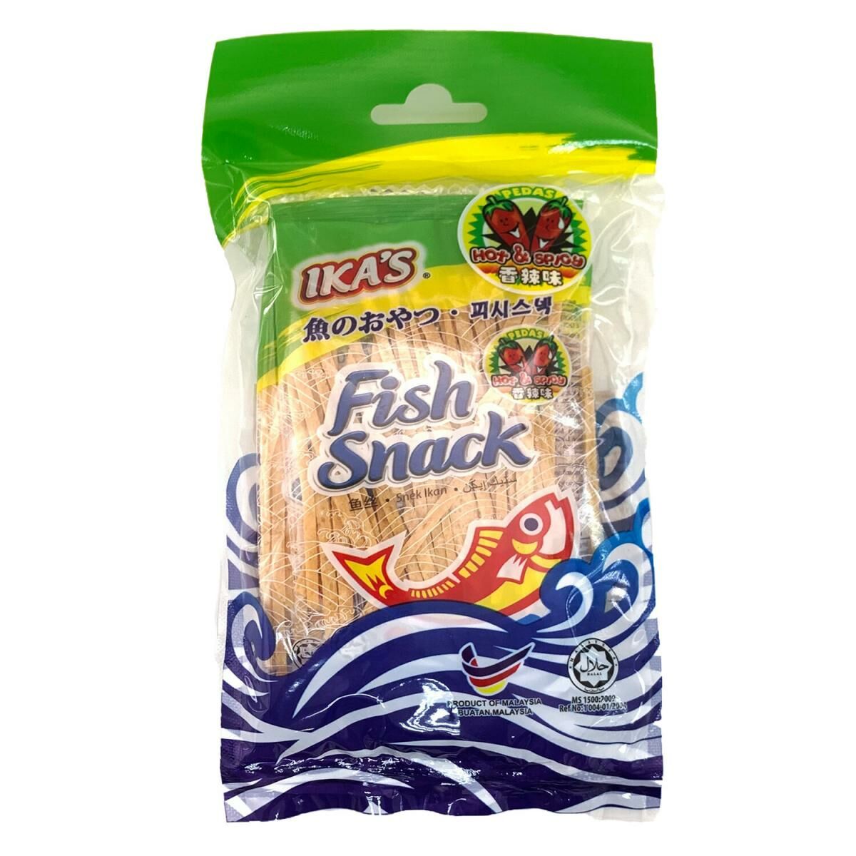 IKA’S -【1包裝】 香辣香魚絲 (每包內有6小包，每小包5g)