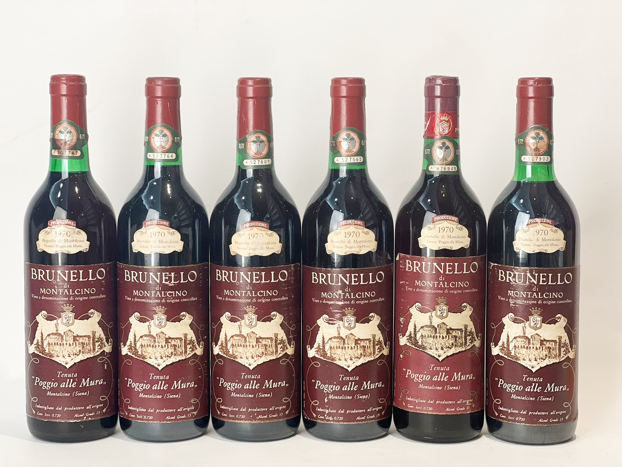 Castello Banfi Brunello di Montalcino Poggio alle Mura 1970