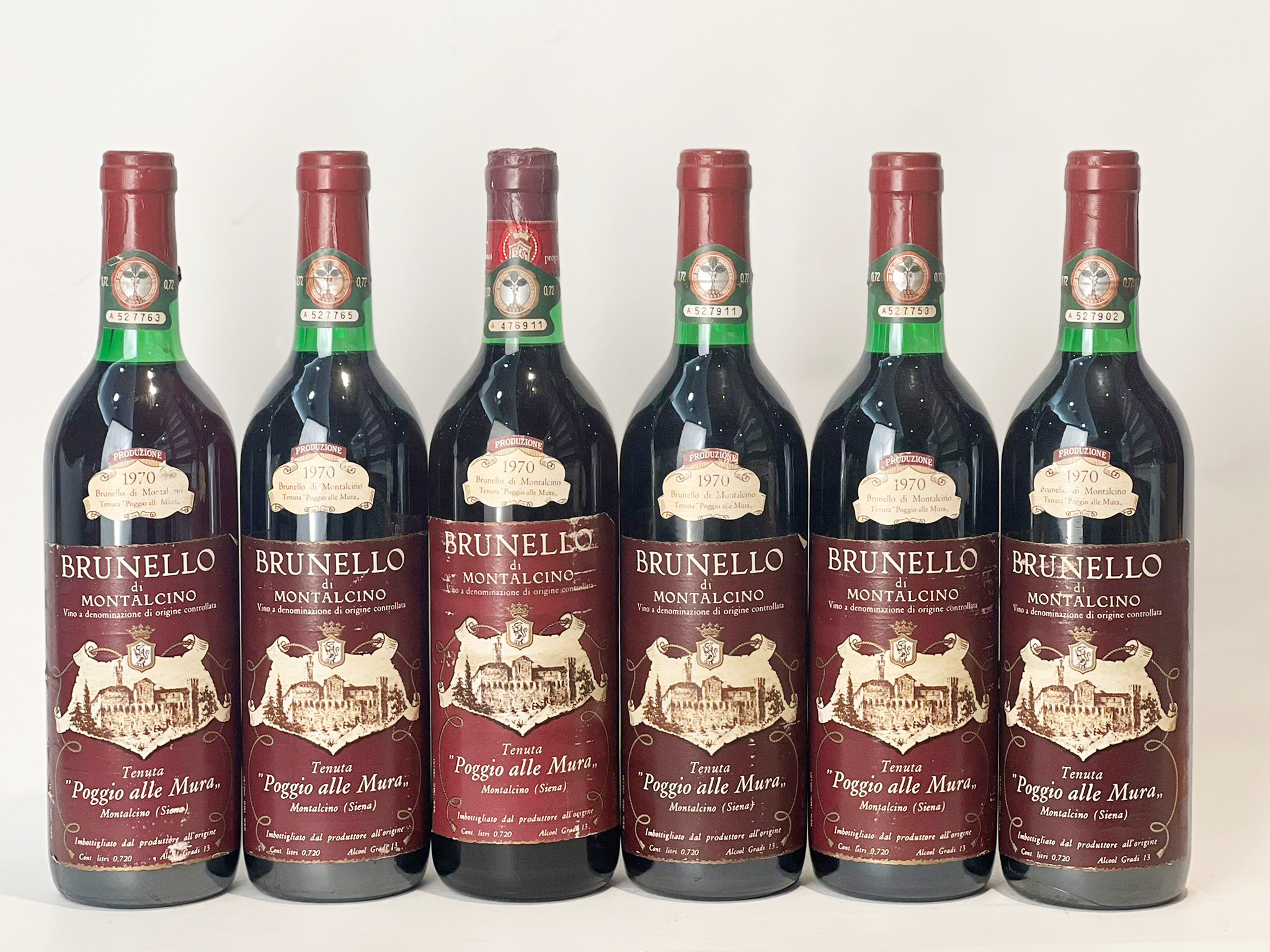 Castello Banfi Brunello di Montalcino Poggio alle Mura 1970