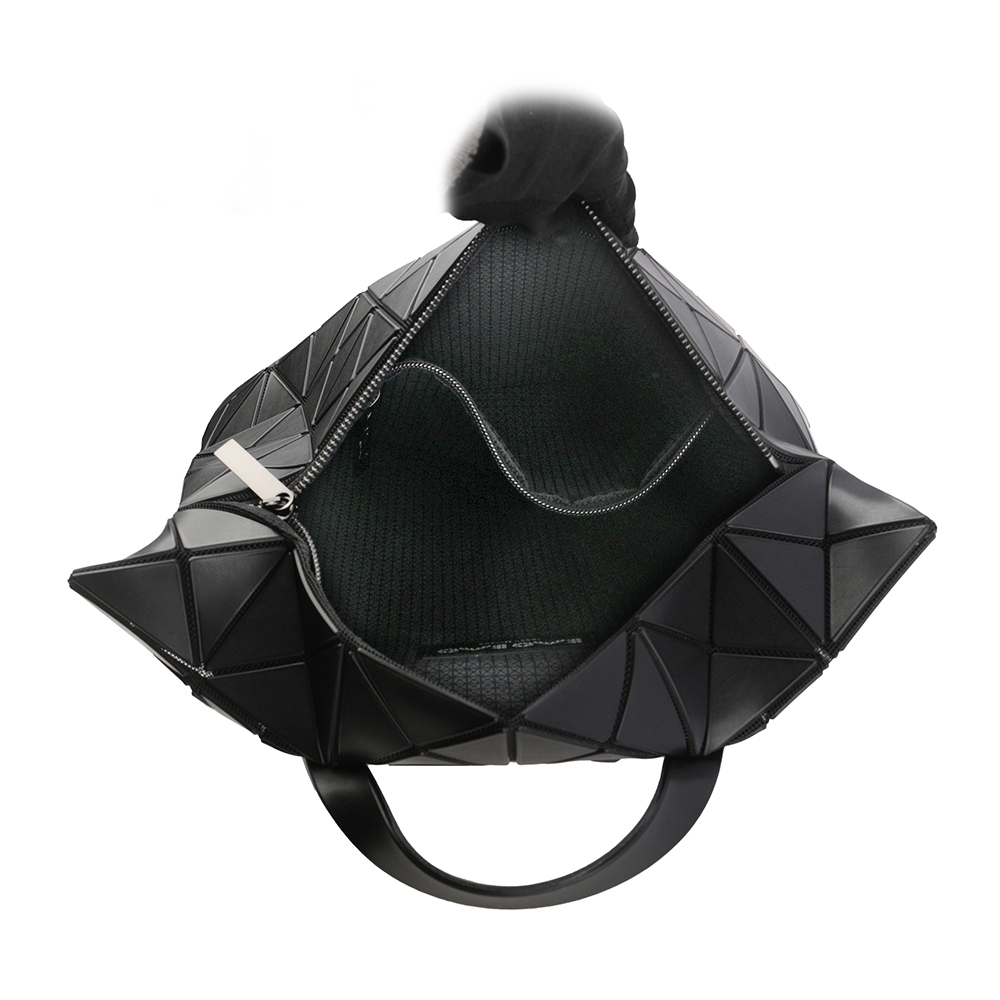 【ISSEY MIYAKE三宅一生】BAO BAO LUCENT 啞光霧面扁形後背包(黑色) AG691 16