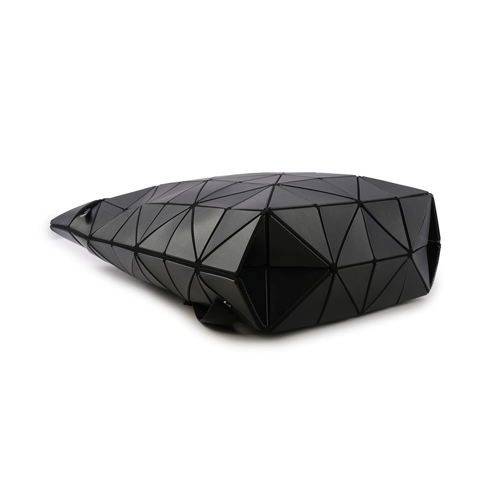 【ISSEY MIYAKE三宅一生】BAO BAO BLOCKY 啞光霧面拉鍊後背包(黑色) AG493 16