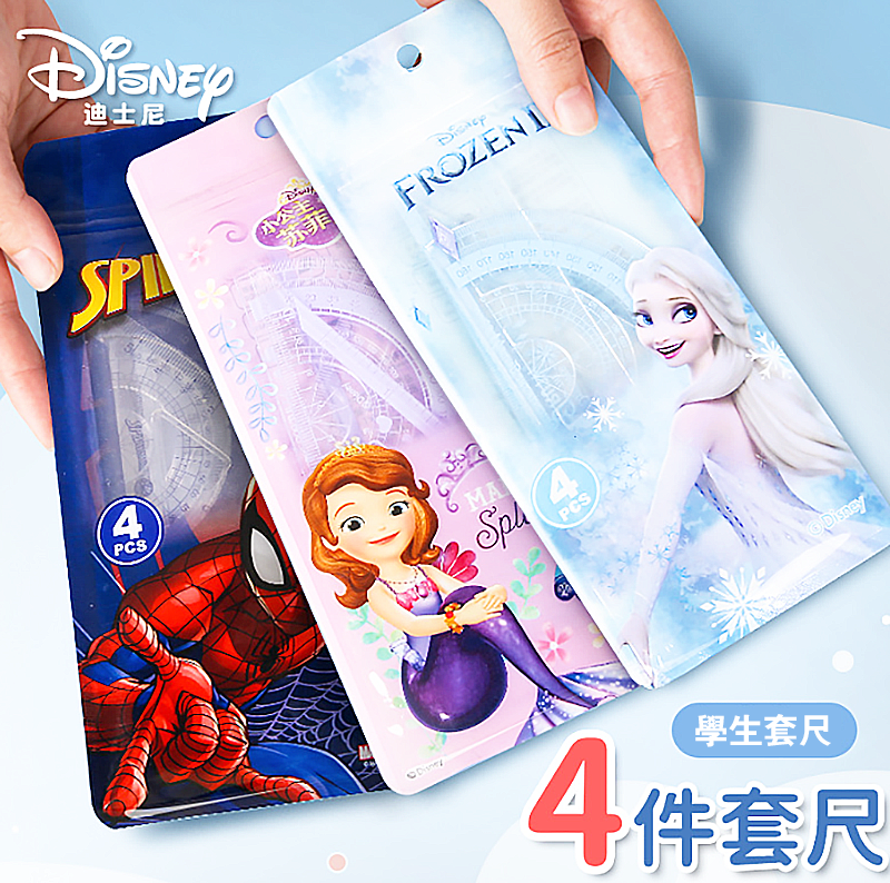 迪士尼4件組套尺 E0099