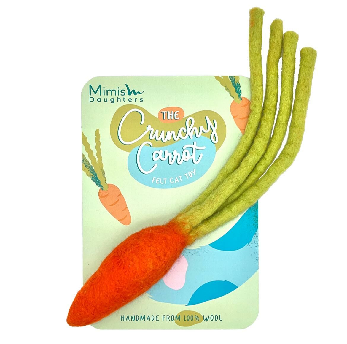 【MIMI'S DAUGHTERS 】響脆蘿蔔 羊毛氈玩具