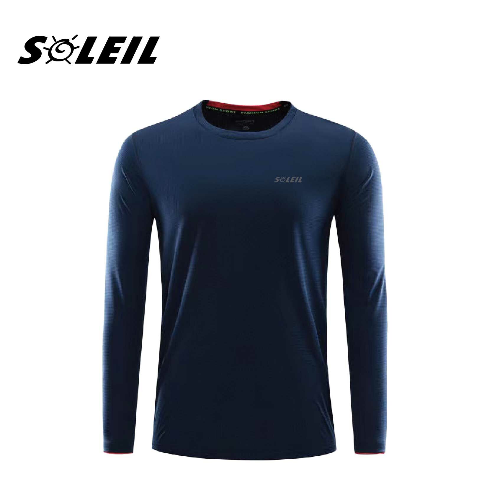 SOLEIL 運動排汗長袖上衣 (3色) 吸濕/排汗/快乾/透氣/輕量衣/速乾衣/圓領長袖/運動長袖/戶外休閒/登山 11SL2151