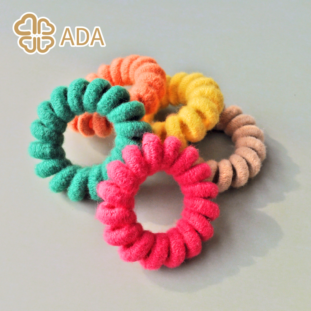 ADA 糖果色毛髮圈1入〈全5款〉