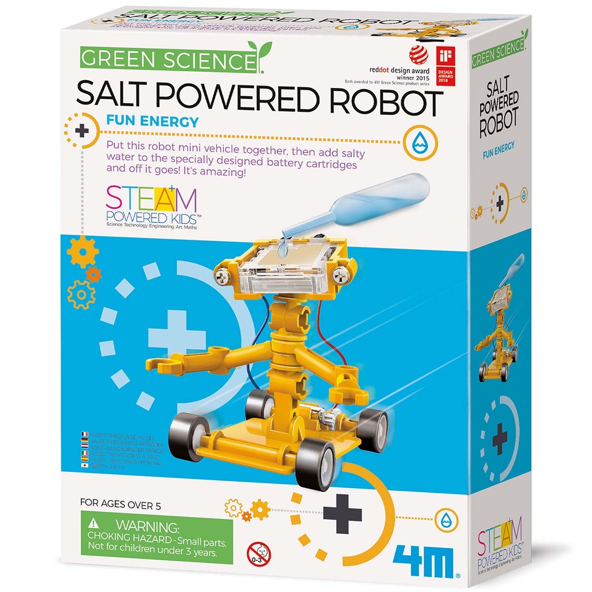 4M Green Science Salt-Powered Robot
