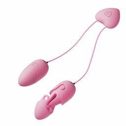 EROCOME Puppis stern nipple clamp wired vibrator