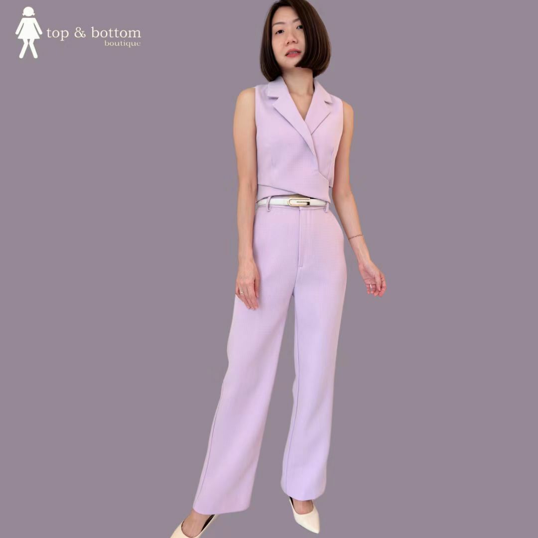 SLEEVELESS CROP VEST TOP