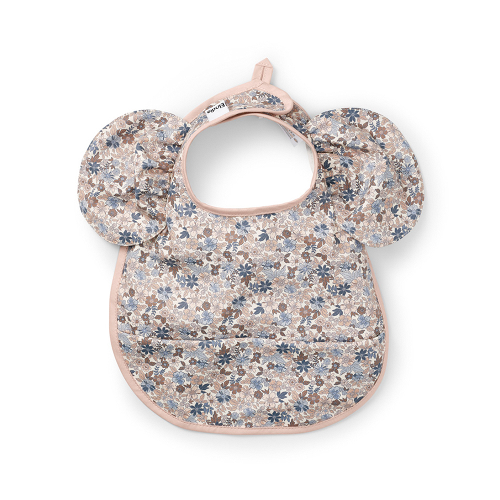 Elodie Details 防水口袋圍兜-藍色花園(Blue Garden)