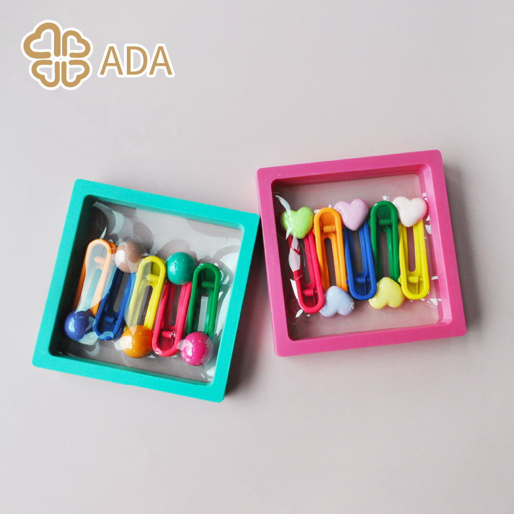 ADA 彩色髮夾五件組〈全2款〉