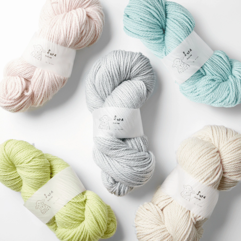 B-Tex Sura 純美麗諾毛線