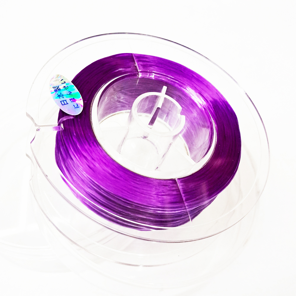 日本製彈性線{紫色}【十方】130534