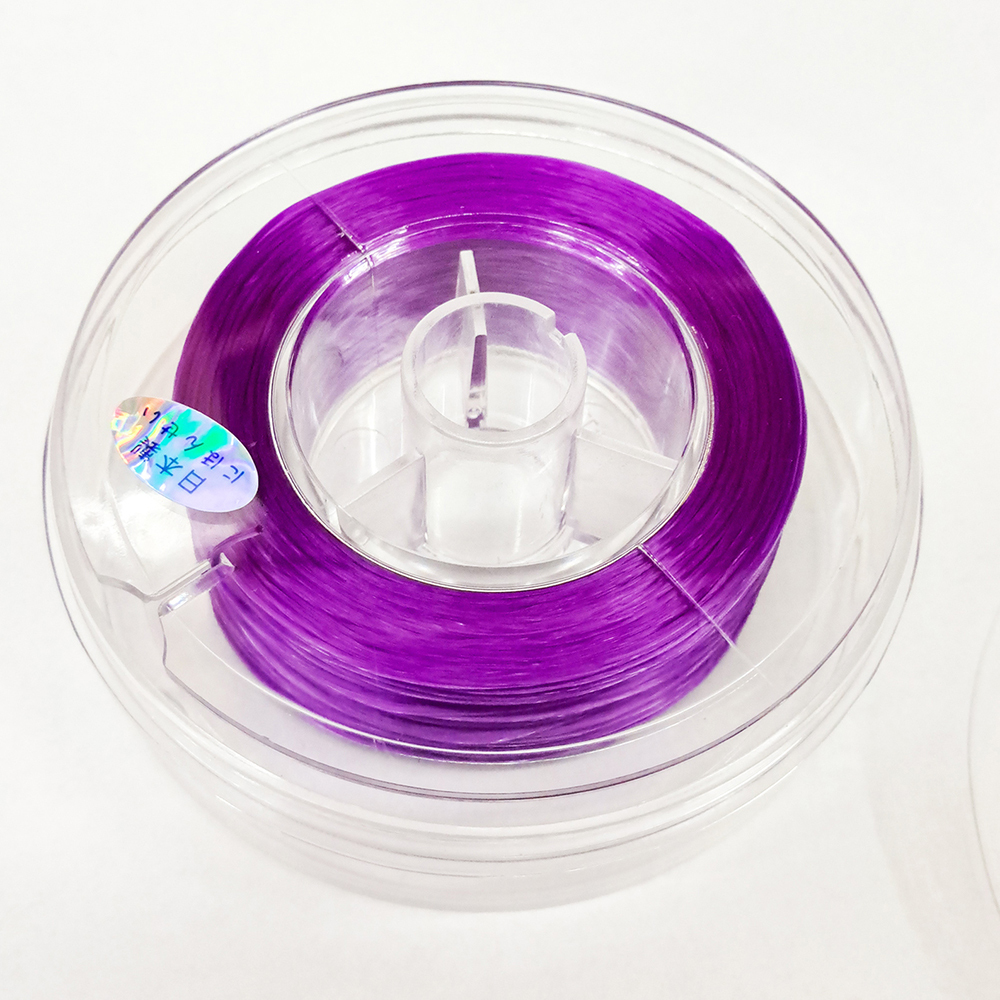 日本製彈性線{紫色}【十方】130534