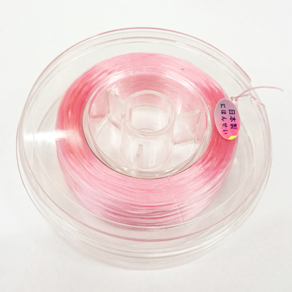 日本製彈性線{粉紅色}【十方】143132