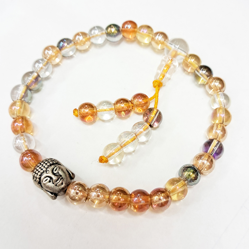 佛首+七寶琉璃手珠6mm【十方】147382