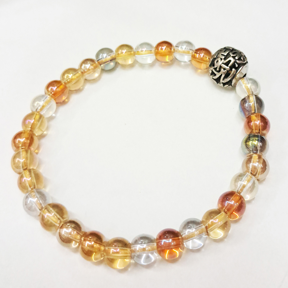 六字真言+七寶琉璃手珠6mm【十方】147384