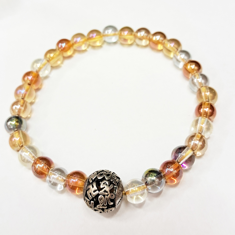 六字真言+七寶琉璃手珠6mm【十方】147384