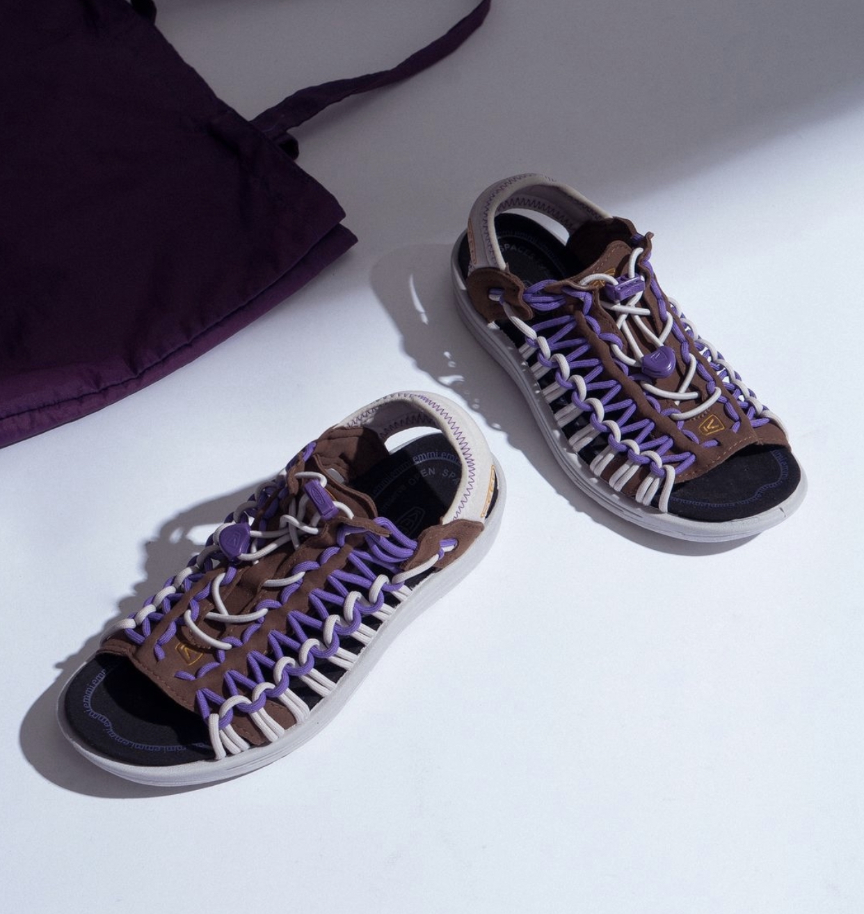 Women's UNEEK II OT Sandal | Purple | KEEN Footwear