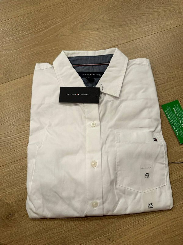 [S] TOMMY HILFIGER HERITAGE BUTTON LONG SHIRT,WHITE, J9RM0530-8IW [FINAL SALE] (STH688)