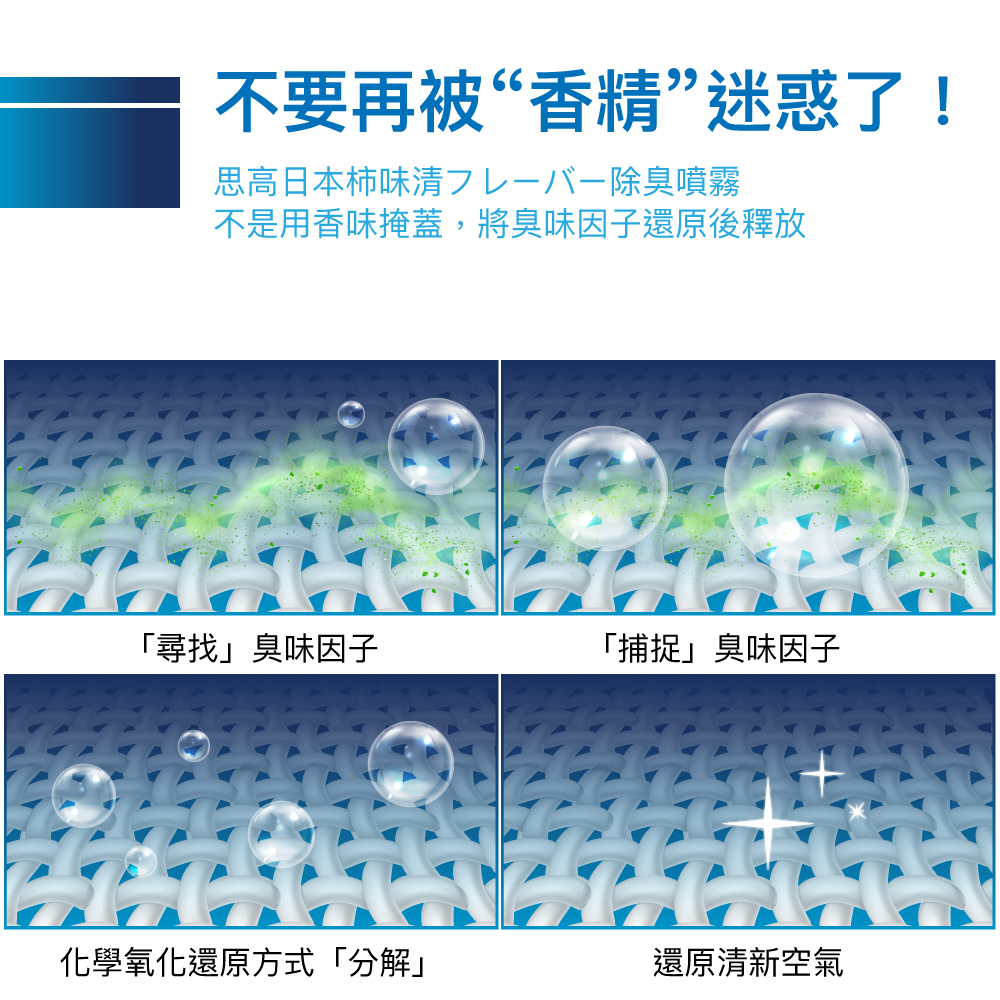日本柿味清 抗菌除臭噴霧