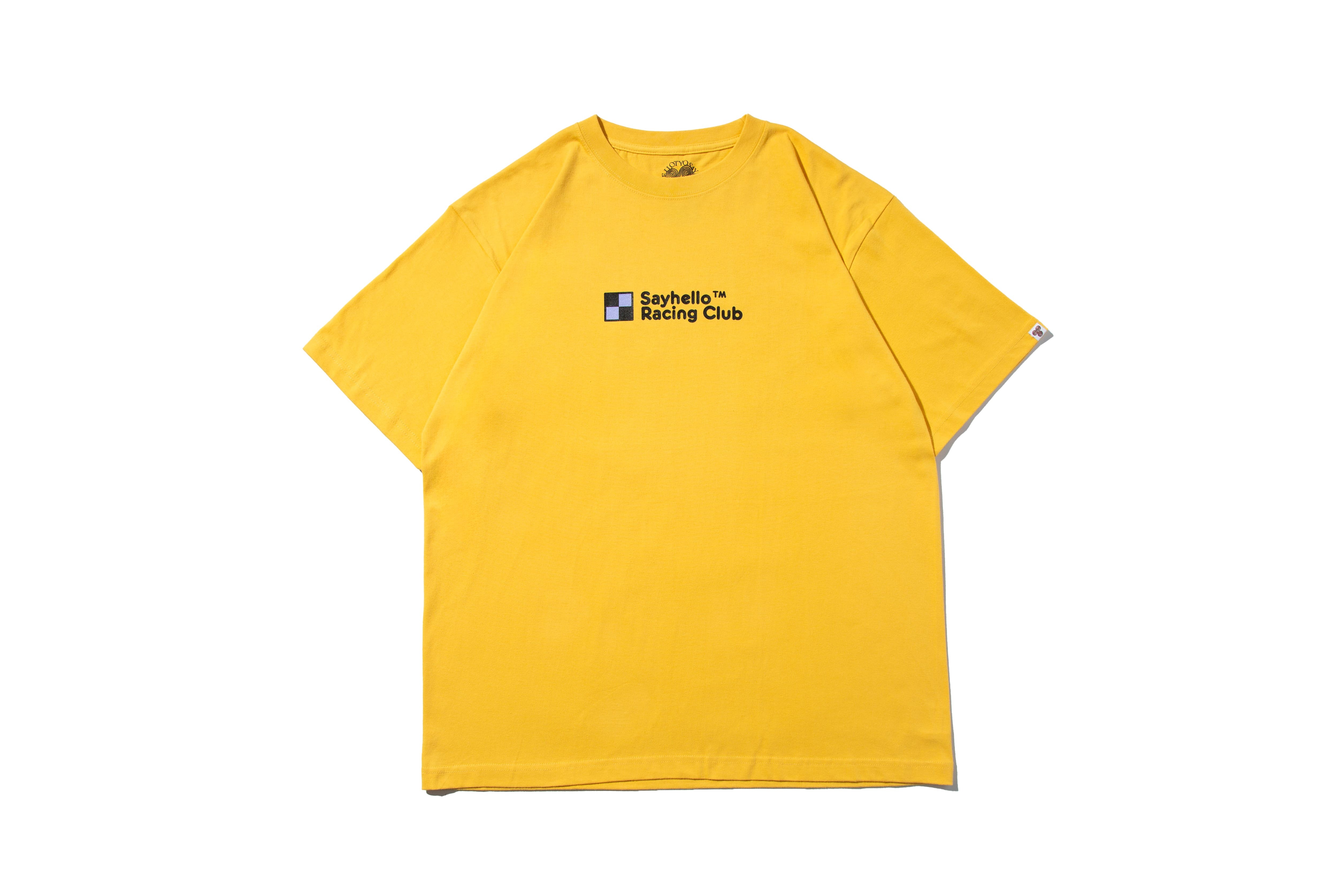 SAYHELLO "Racing Club S/S Tee" (Banana)