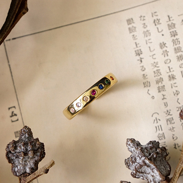 埃及神話 • 審判 – 鋯石 – 戒指
