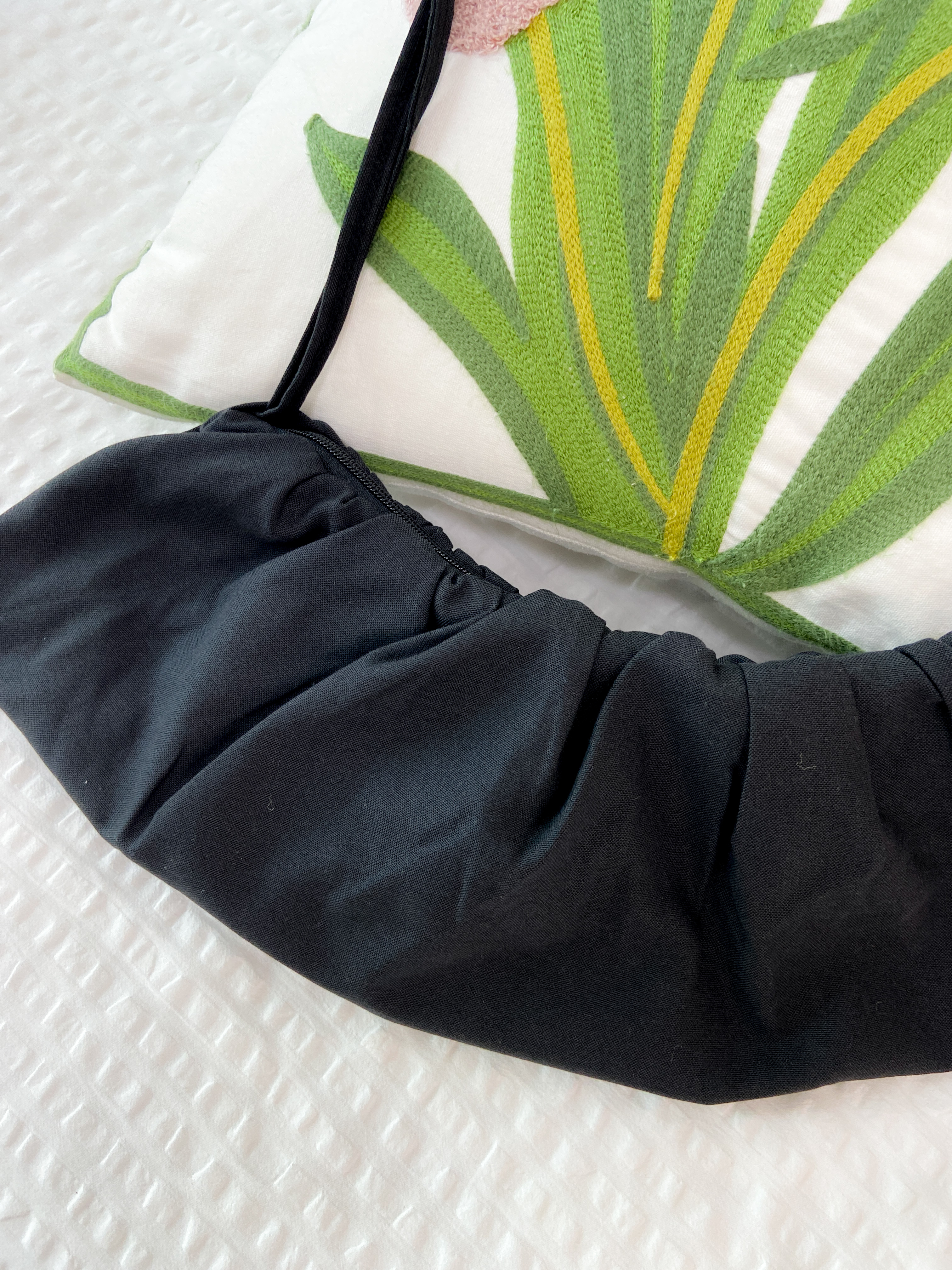 長方形豬腸帆布包