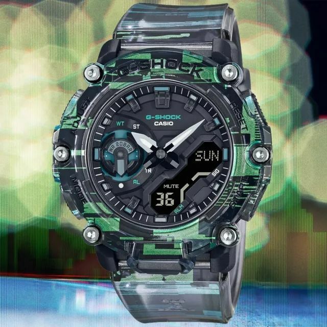 Casio G-Shock GA-2200NN-1A 手錶 (香港行貨)